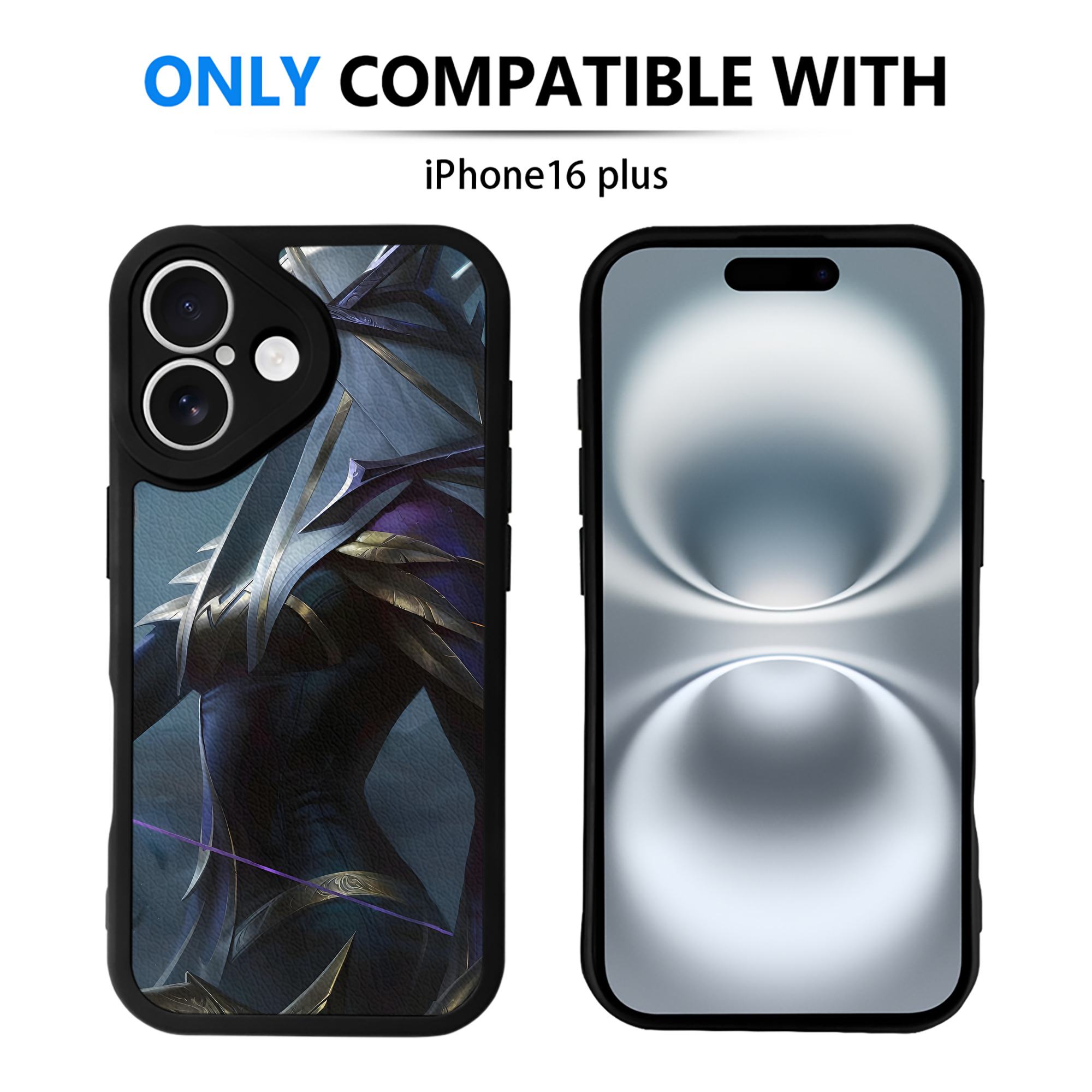 （画像用） リーグ・オブ・レジェンド League of Legends LOL 【iPhone 16シリーズ対応】シリコンスマホケース（レザー調） 材質：シリコン